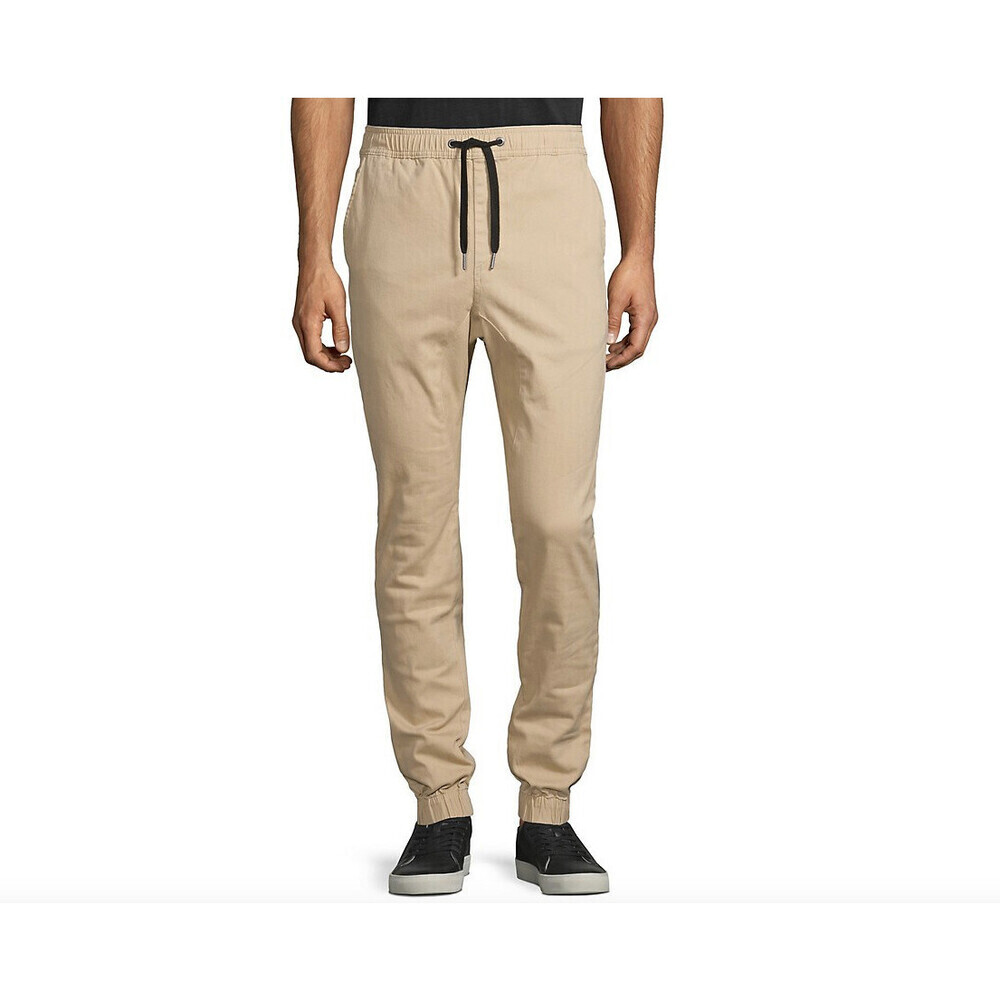 Zanerobe Men's Sureshot Jogger Pants In Dark Beige Tan Size 29